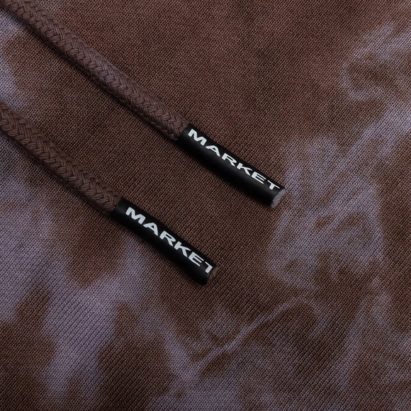 Market Arc Herbal Remedy Tie-dye Hoodie - Purple/Grey/White - Picture 5 of 8